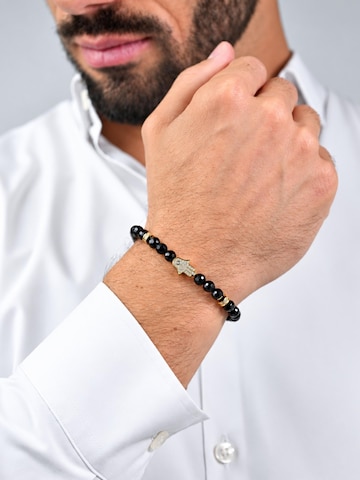 GT Collection Armband 'Hamsa Hand'‌‌‌‌‌‌‌‌‌‌ in Schwarz