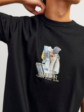 JACK & JONES Shirt 'JORBrooklyn' in Black