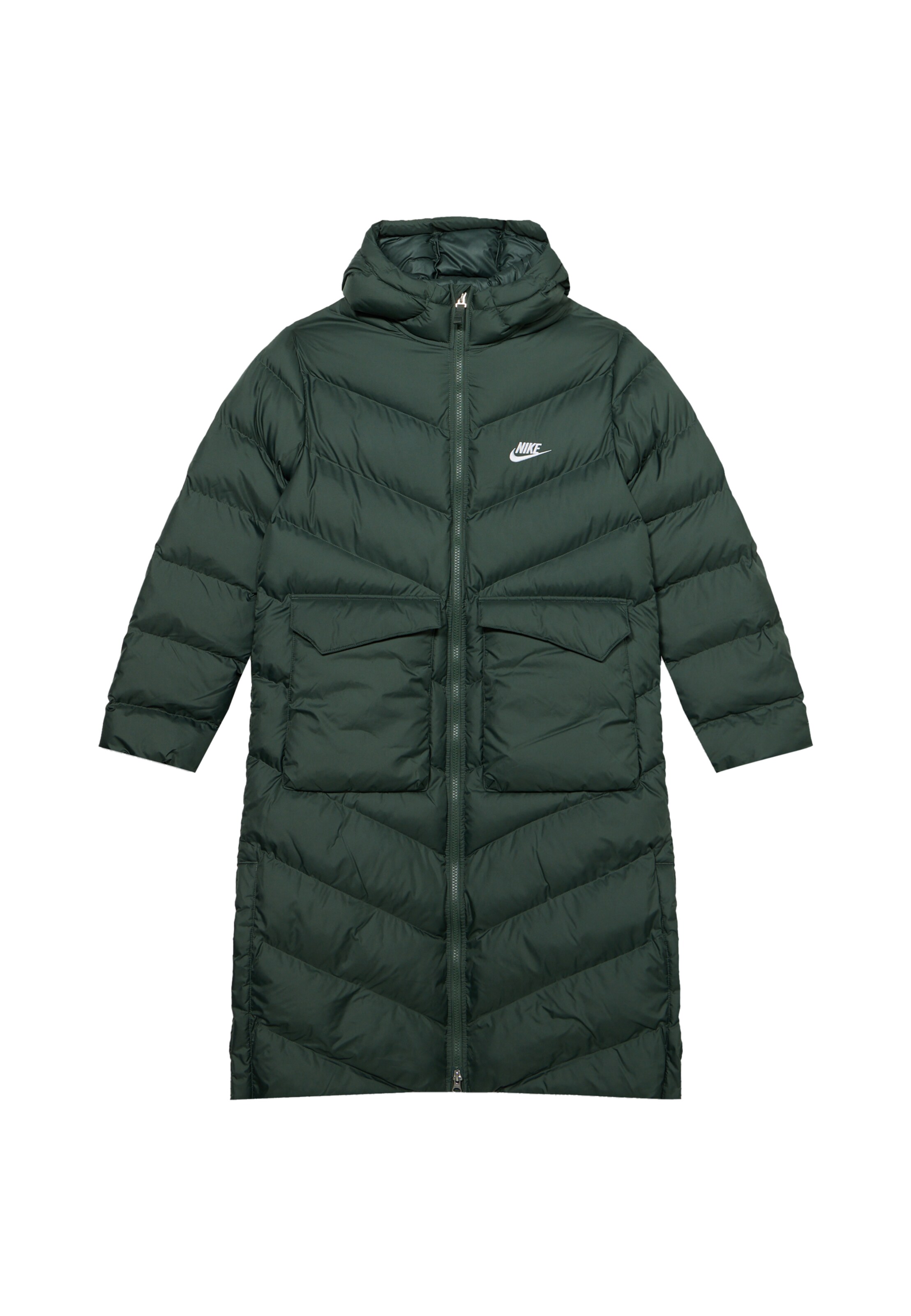 Nike Sportswear Zimní bunda 'ADP' – zelená: přední strana