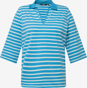 Ulla Popken Shirt in Blauw: voorkant