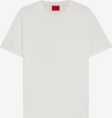HUGO T-Shirt 'Dimerstee' in Weiß: Vorderseite