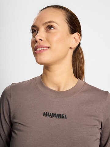 Hummel - Camisa funcionais 'LEGACY' em castanho