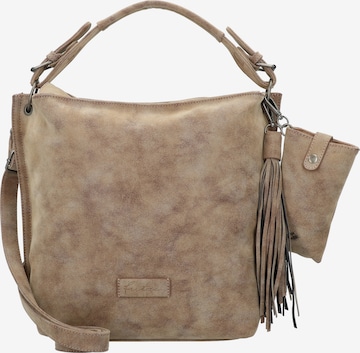 Fritzi aus Preußen Schultertasche in Beige: predná strana