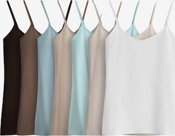 The Set Top in Beige: Vorderseite