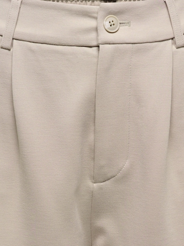 ONLY Loosefit Veckad byxa 'ONLPOPTRASH' i beige