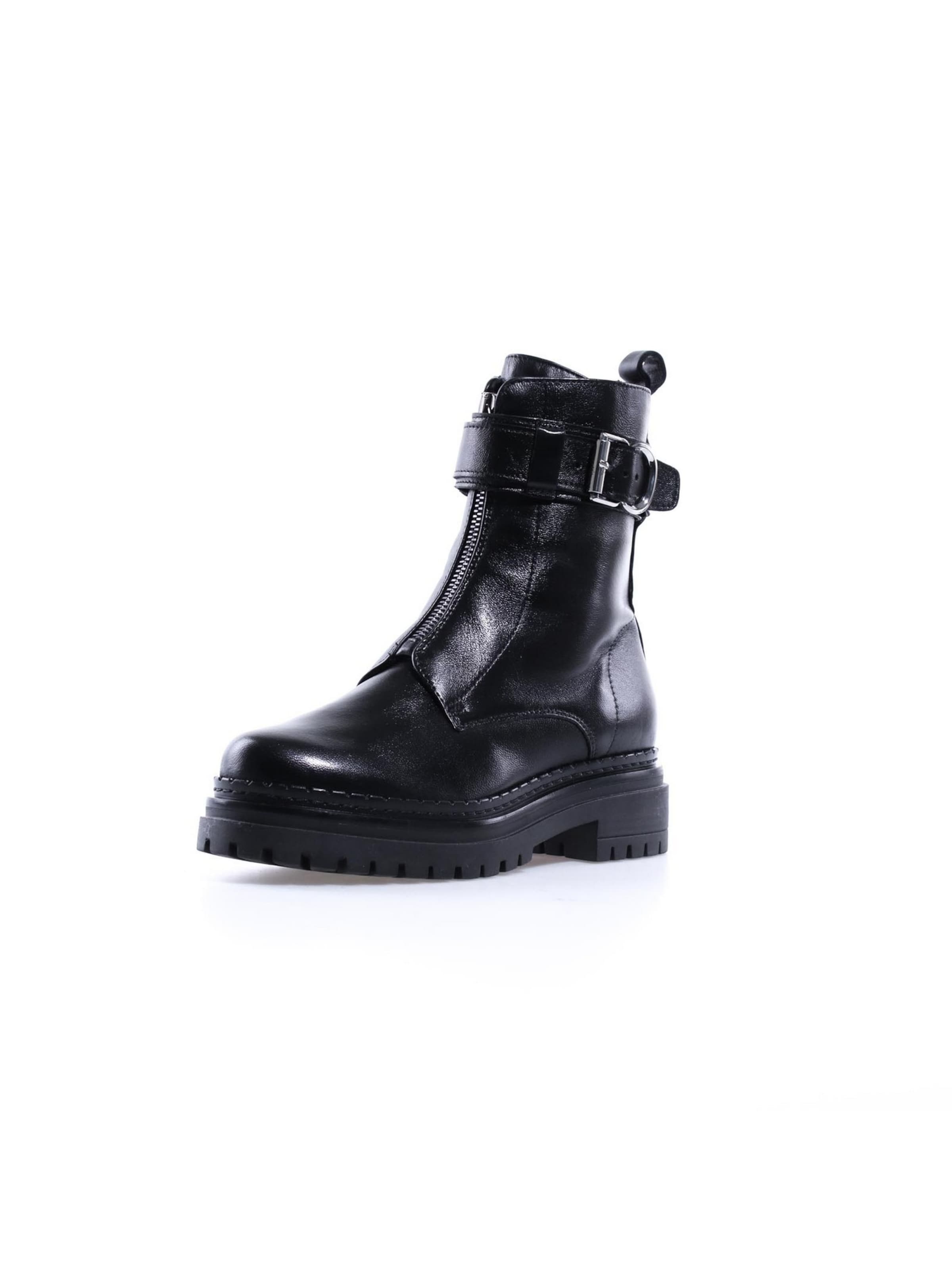 Boots 'Danaia' di MJUS in nero: frontale