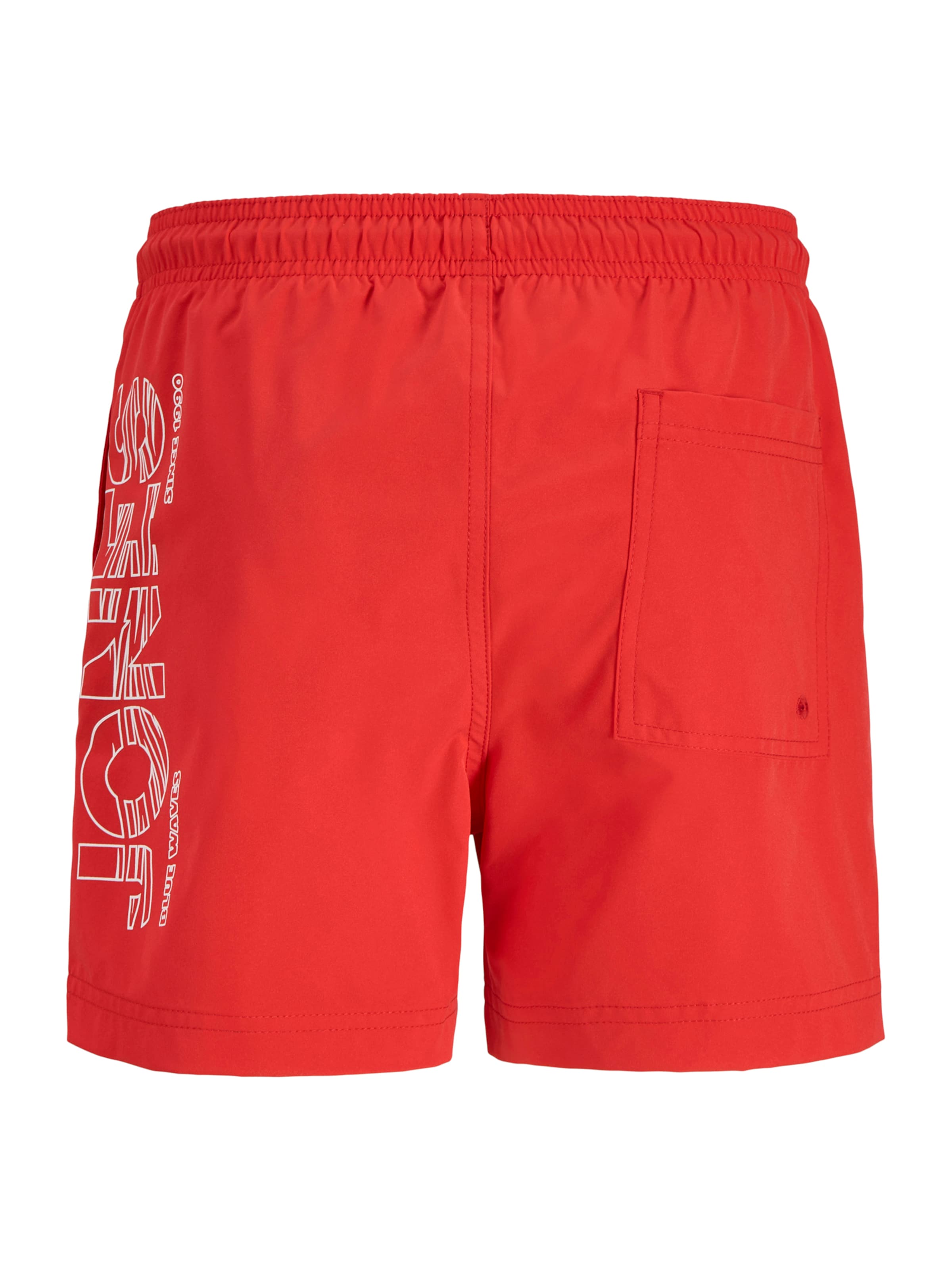 Jack & Jones Junior Board Shorts 'JPSTMAUI' in Red