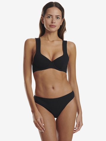 Bas de bikini ' Beach Bottom ' Wolford en noir : devant