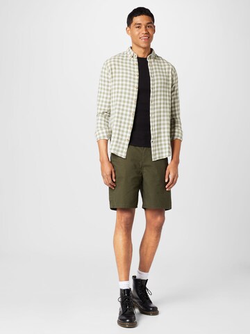 Kronstadt Regular fit Button Up Shirt 'Johan' in Green