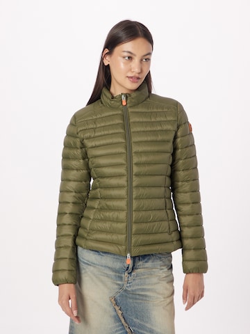 SAVE THE DUCK Between-season jacket 'CARLY' in Green: front