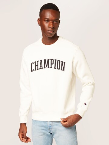 Champion Authentic Athletic Apparel Sweatshirt in Beige: voorkant