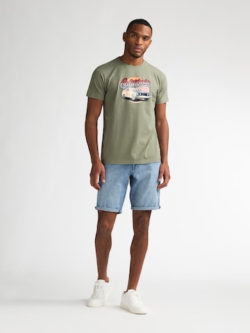 Petrol Industries Shirt 'Classic' in Groen