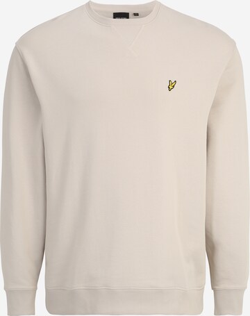 Lyle & Scott Big&Tall Sweatshirt in Grijs: voorkant