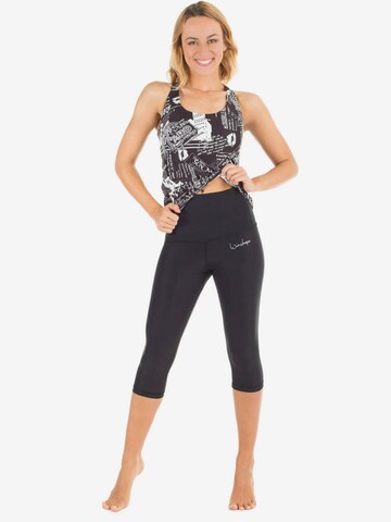 Coupe slim Pantalon de sport 'HWL202' Winshape en noir