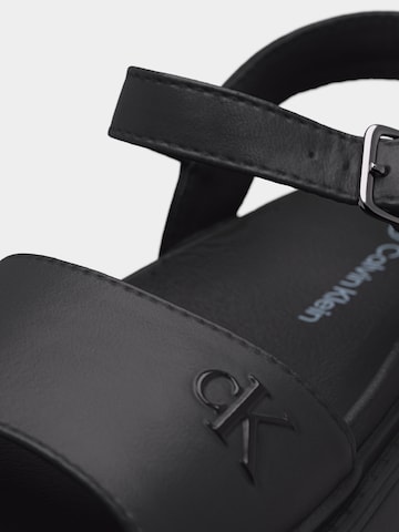Sandales 'NINA' Calvin Klein Jeans en noir