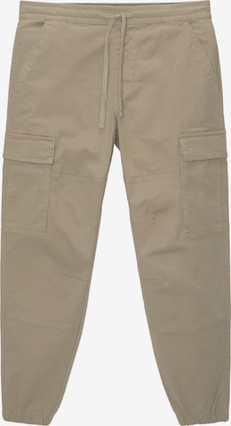 Pantalon cargo Pull&Bear en beige : devant