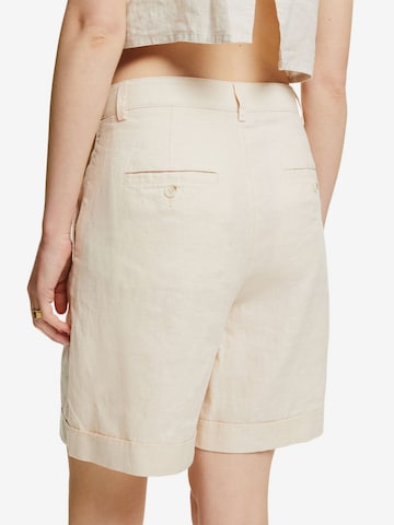 ESPRIT Wide Leg Shorts in Beige