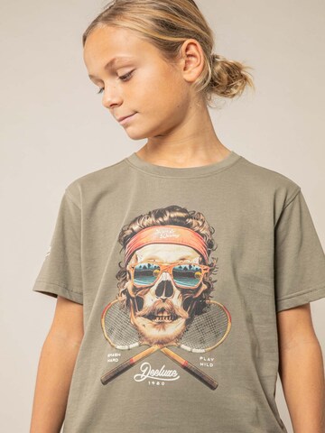 T-Shirt 'Tennis' Deeluxe en vert