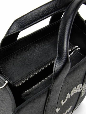 Cabas 'Carré' Karl Lagerfeld en noir