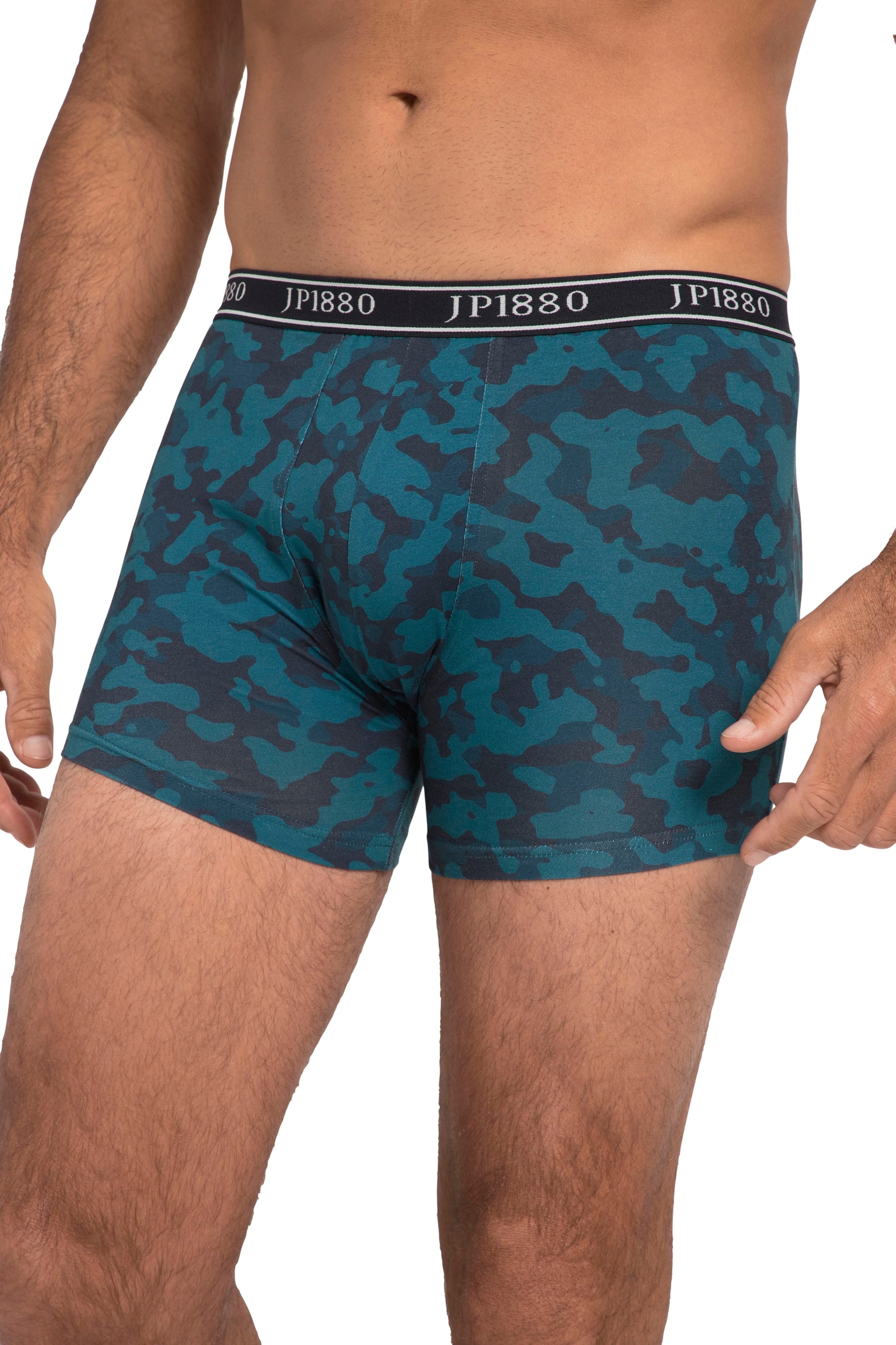 JP1880 Boxershorts in Blauw: voorkant