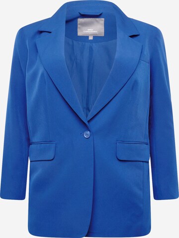 ONLY Carmakoma Blazers 'LANA-BERRY' in Blauw: voorkant