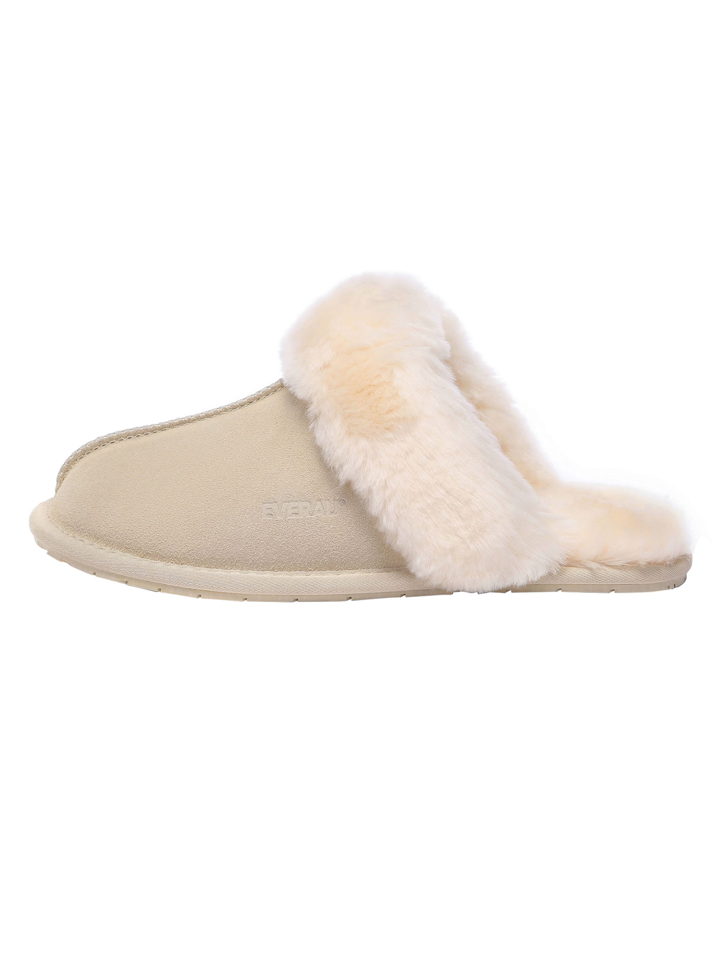 Everau Hausschuh in creme / sand, Produktansicht