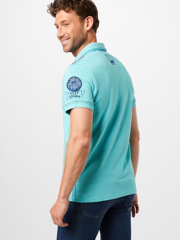 CAMP DAVID Poloshirt in Blau