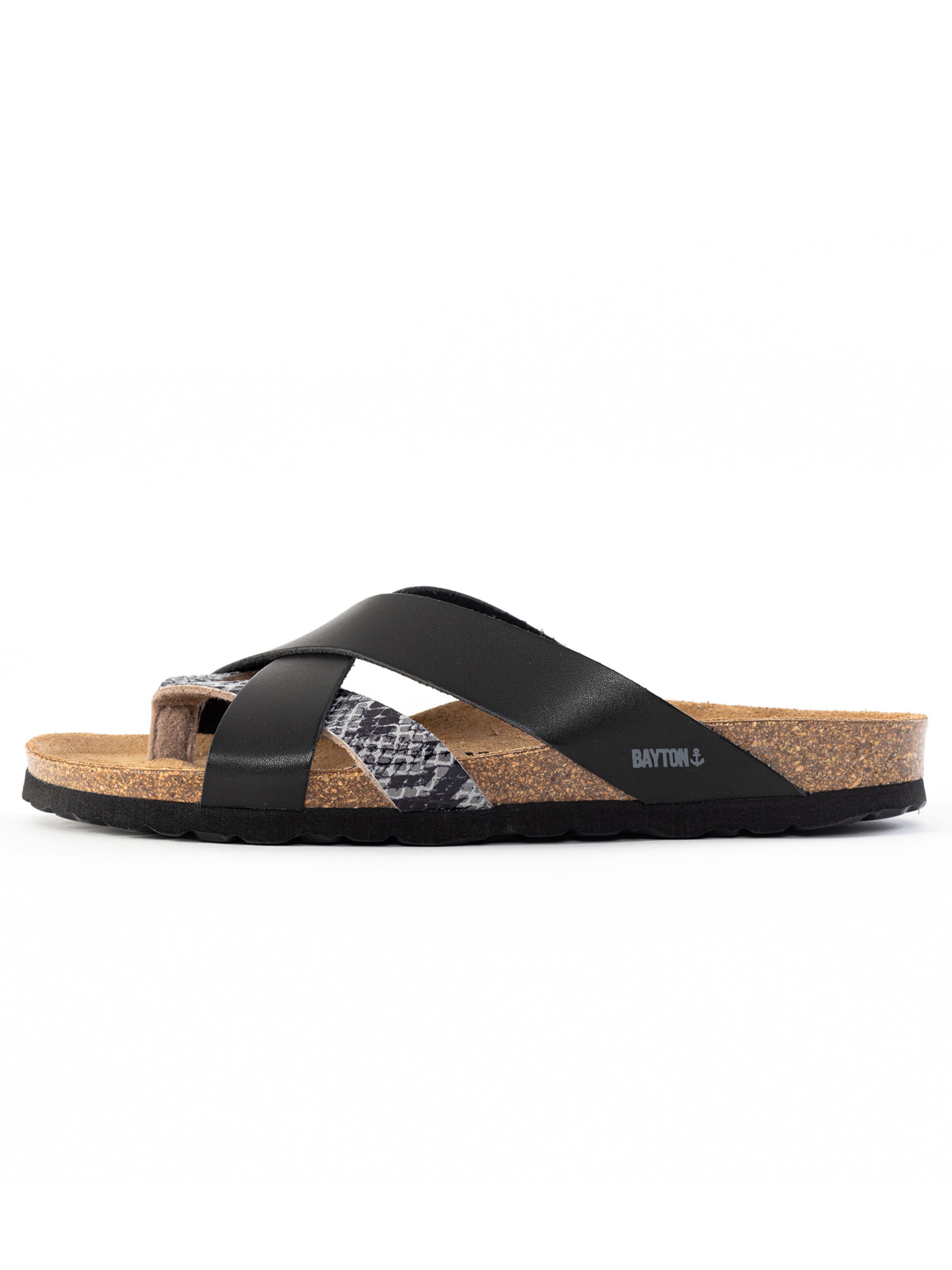 Bayton Mule 'Alava' in Black: front