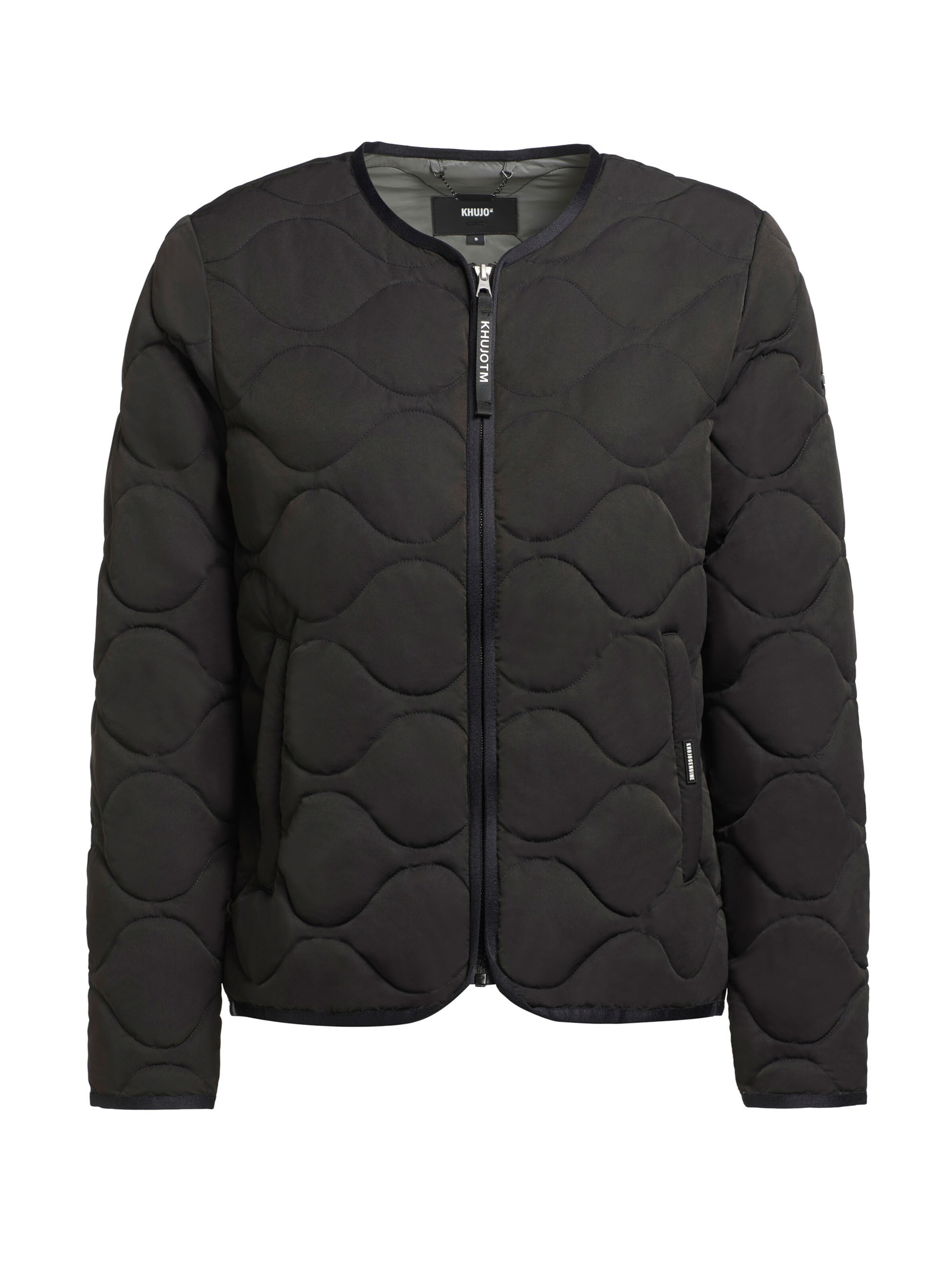khujo Between-season jacket 'Alma2' in Black: front
