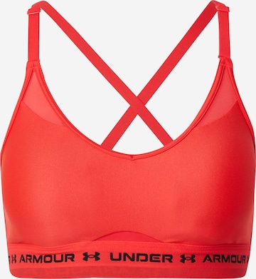 Soutien-gorge de sport UNDER ARMOUR en rouge : devant