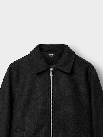 Burocs Übergangsjacke 'Zipped'‌‌‌‌‌‌‌ in Schwarz