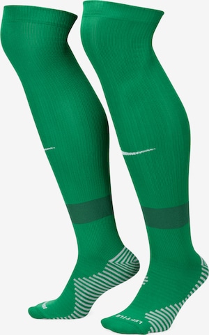 NIKE Stutzen in Grün: Vorderseite