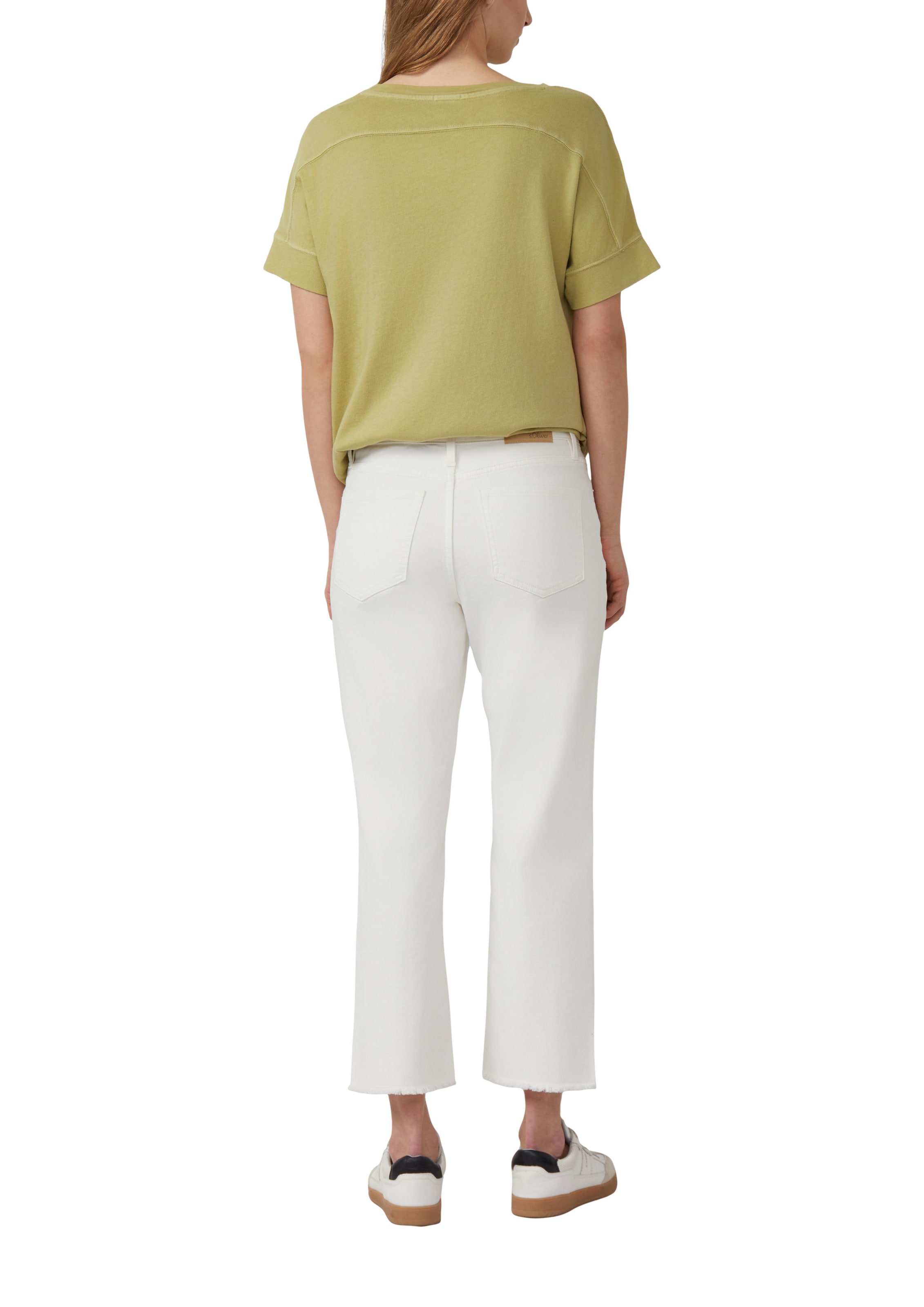 s.Oliver Regular Jeans ' KAROLIN ' in White