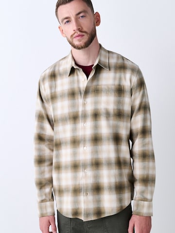 Regular fit Camicia di Next in beige: frontale