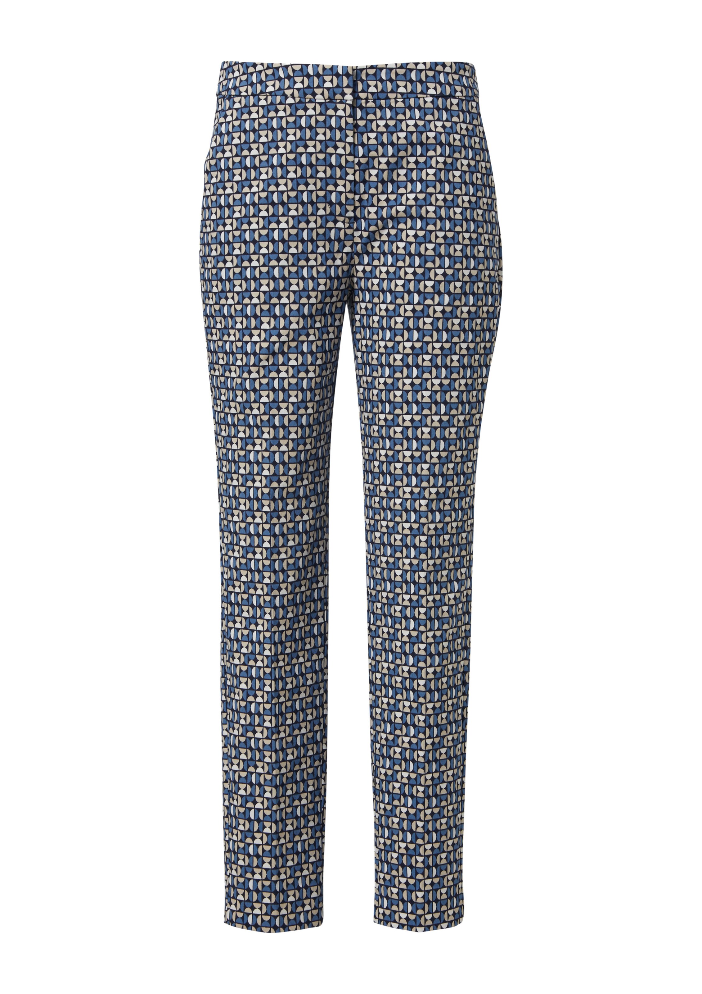 Regular Pantalon COMMA en bleu : devant