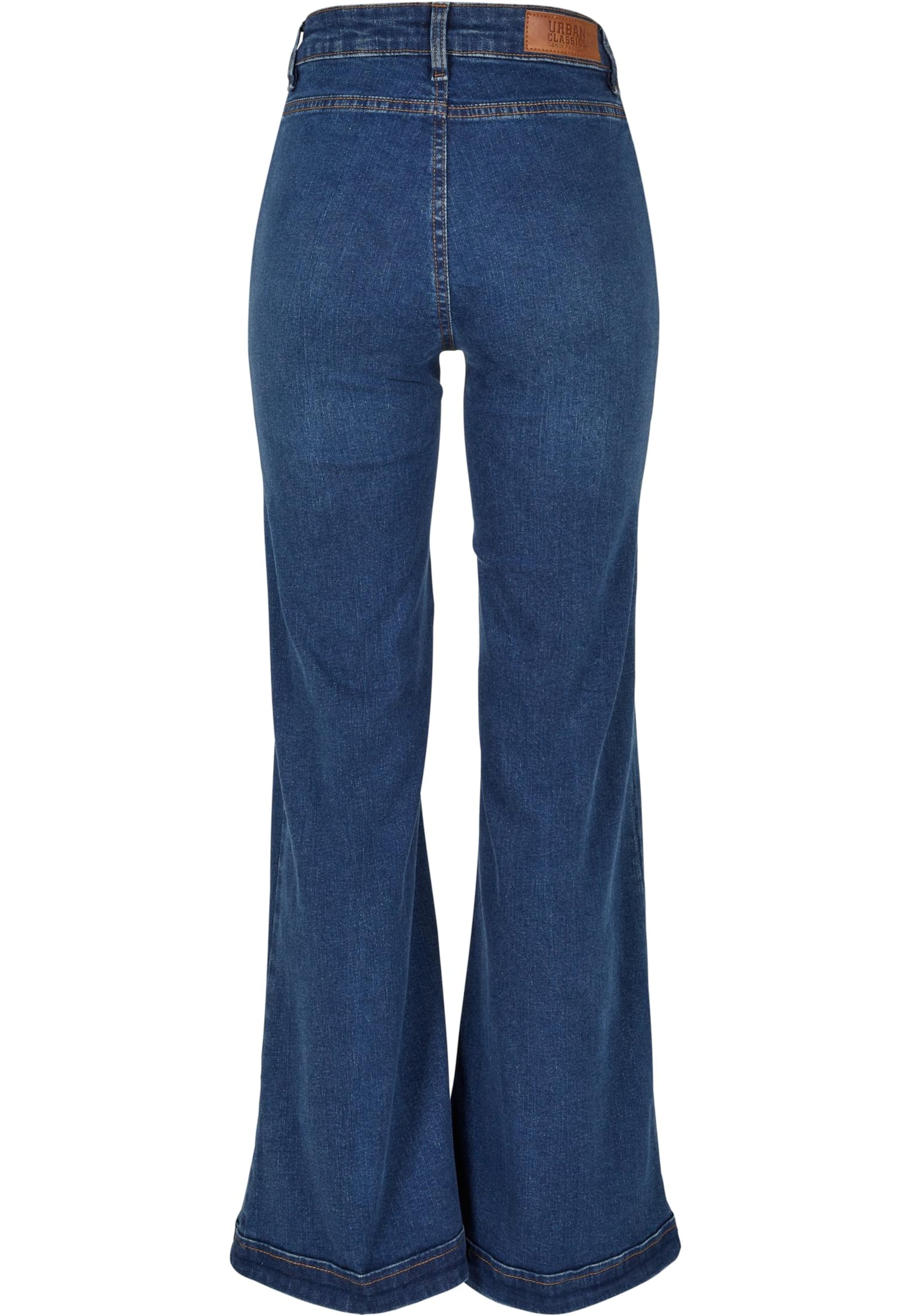 Urban Classics Boot cut Jeans in Blue