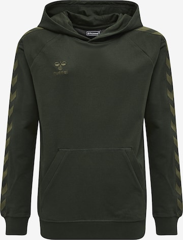 Hummel Sweatshirt in Groen: voorkant