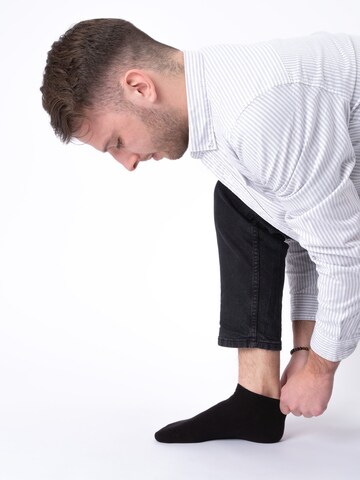 Occulto Ankle Socks 'Manu' in Black