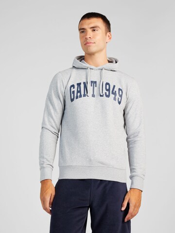 GANT Sweatshirt in Grijs: voorkant