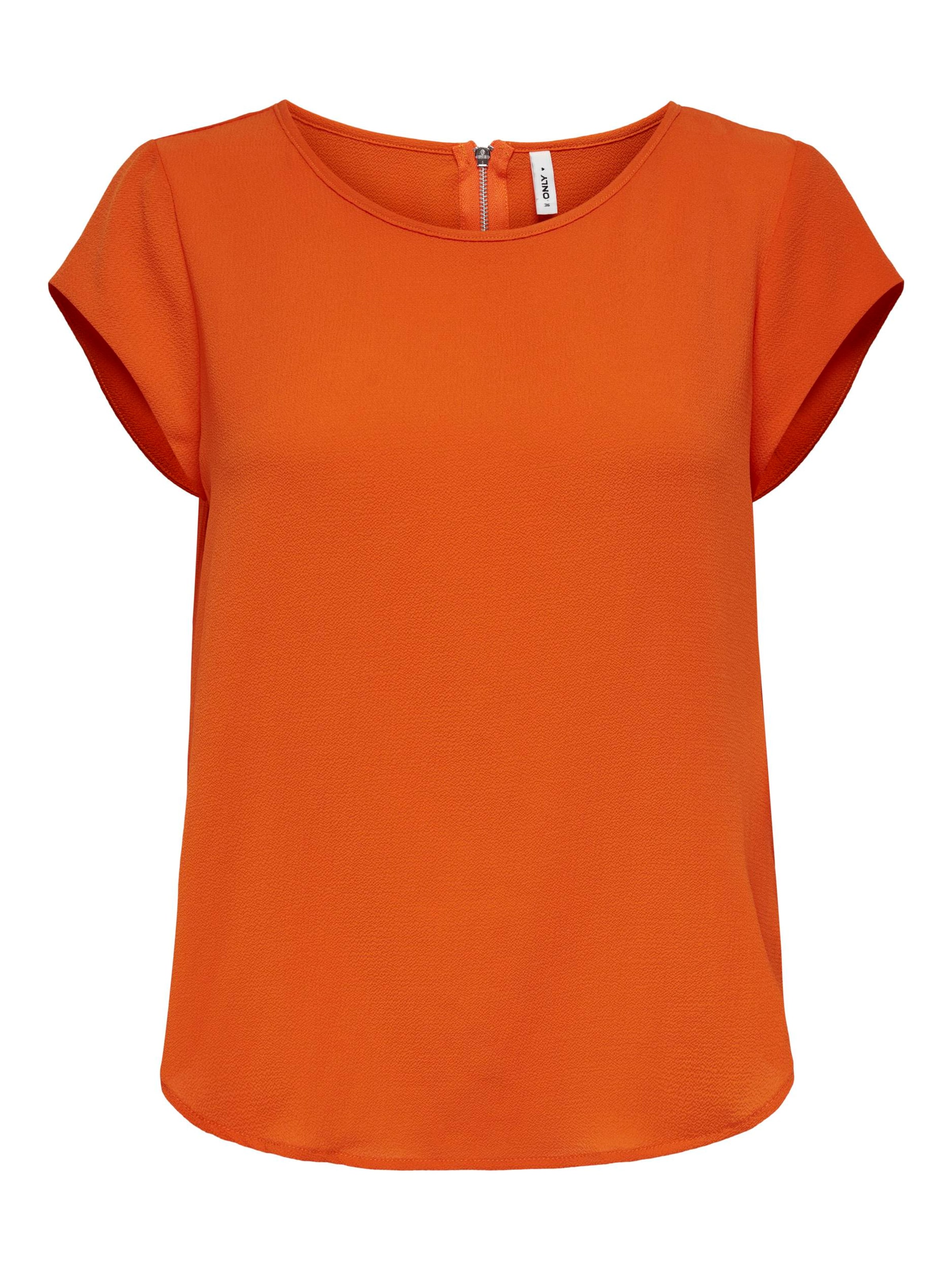 ONLY Bluse 'Vic' i orange: forside