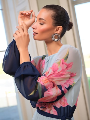 love & roses Šaty - Modrá