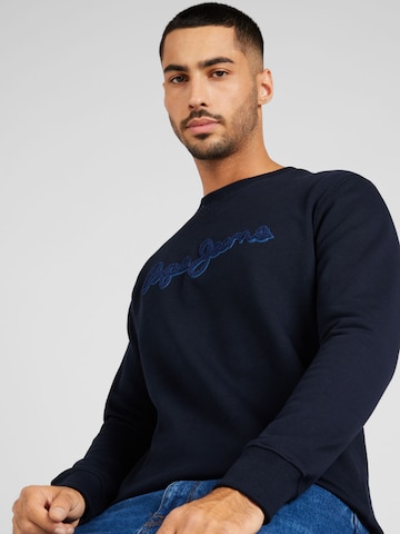 Pepe Jeans Sweatshirt 'Ryan' i blå