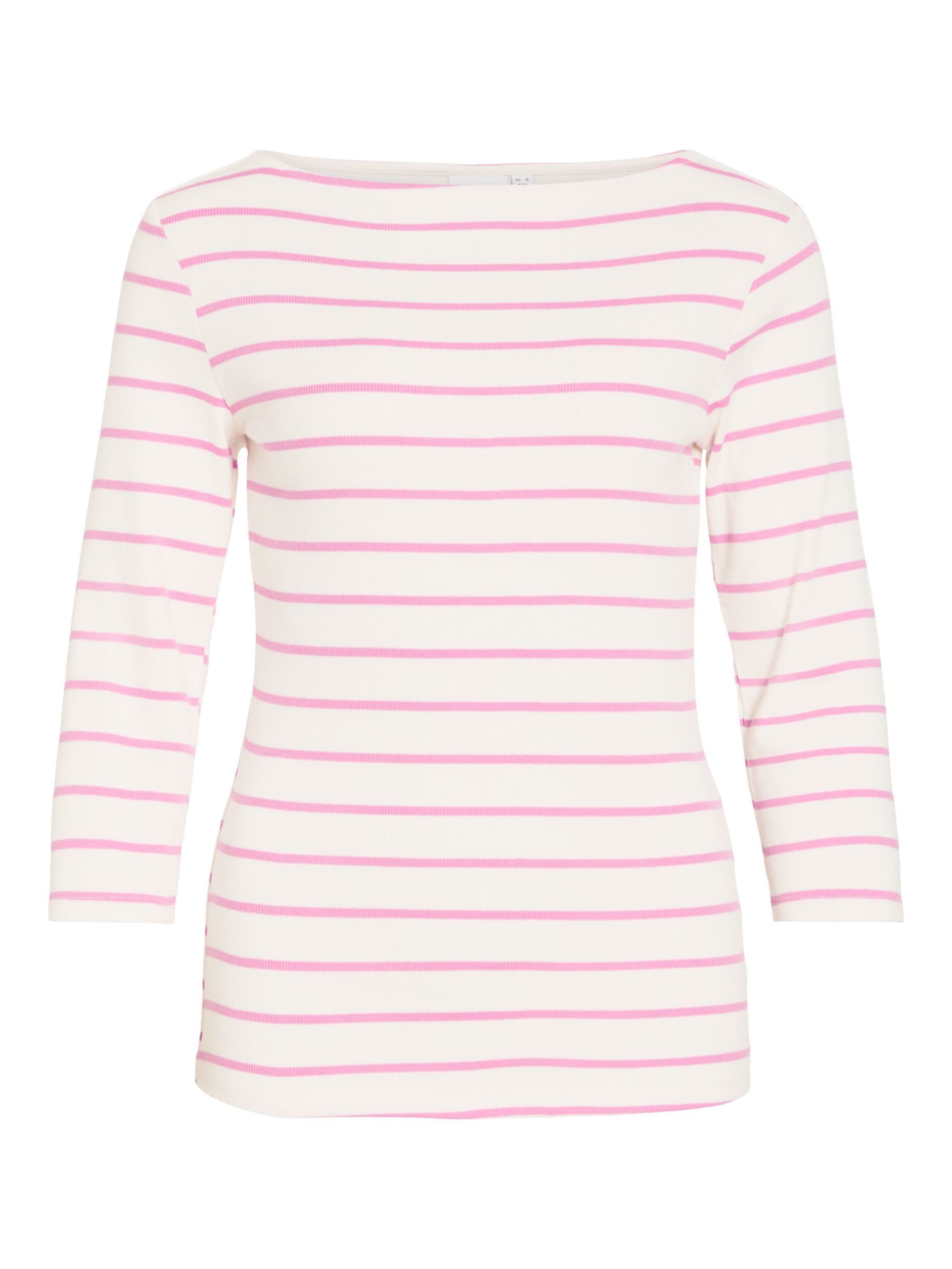 Maglietta 'VIAlme' di VILA in bianco: frontale