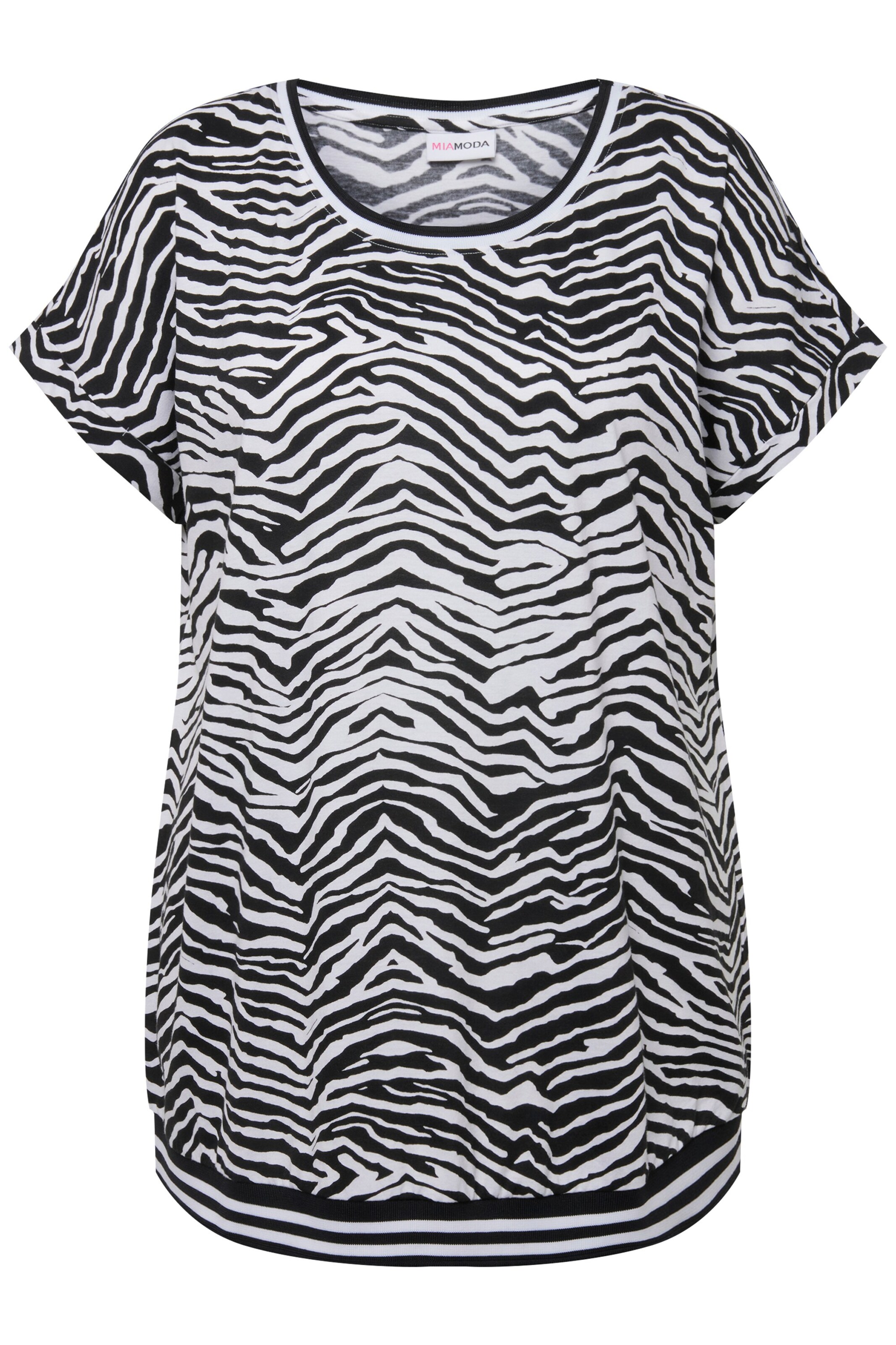 MIAMODA Shirt in Black: front