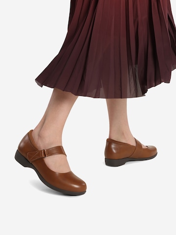 Dream Pairs Ballet Flats in Brown