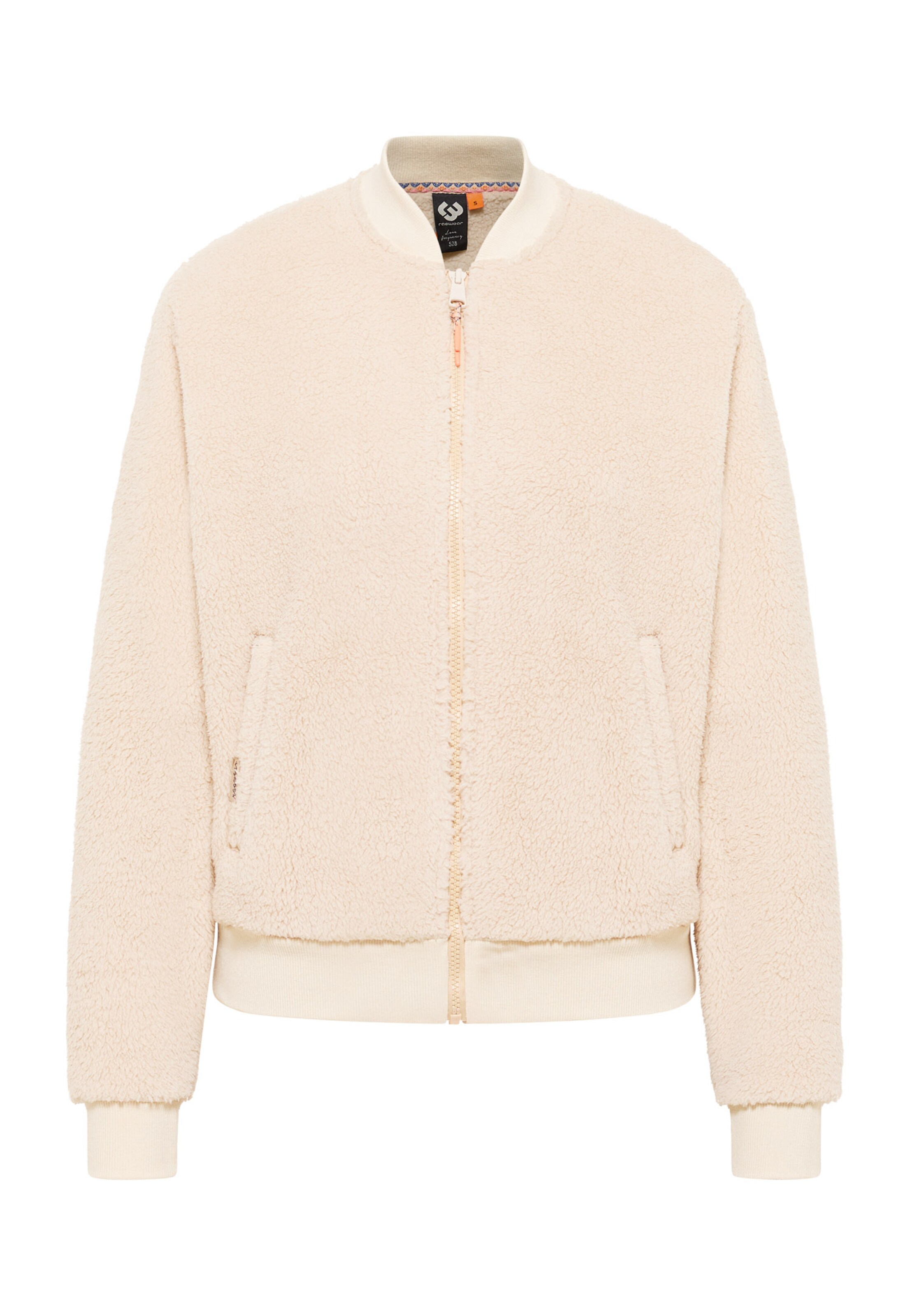 Ragwear Sweatvest 'Cairro' in Beige: voorkant