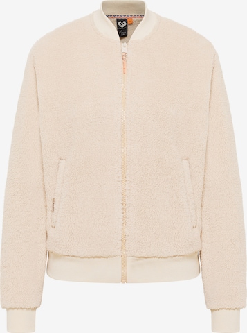 Veste de survêtement 'Cairro' Ragwear en beige : devant