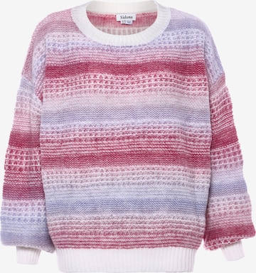 Pull-over Sidona en violet : devant