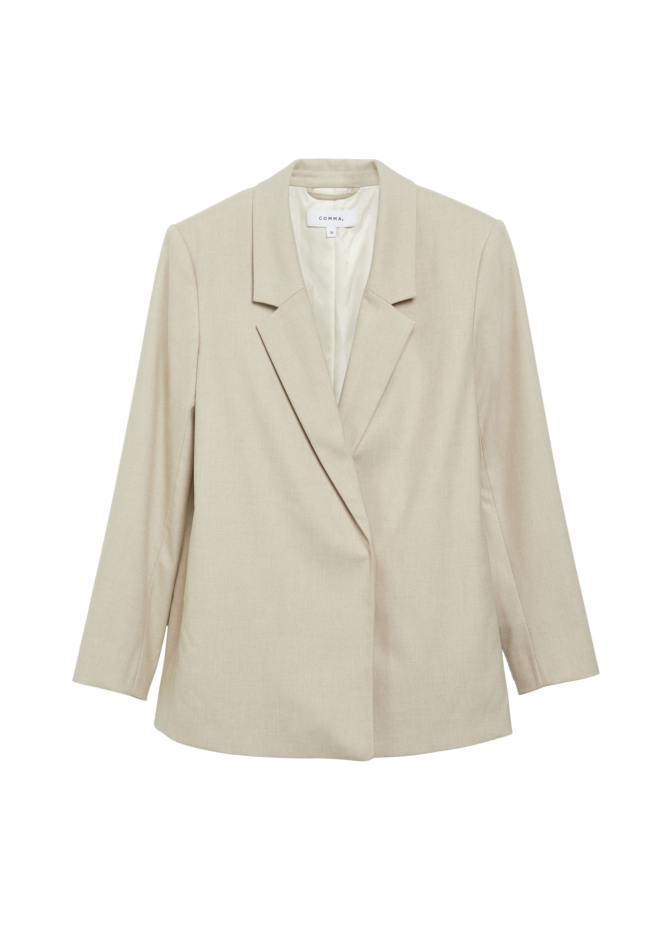 COMMA Blazer en 32 en beige, Vue avec produit