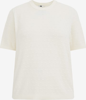 WE Fashion - Camiseta en blanco: frente